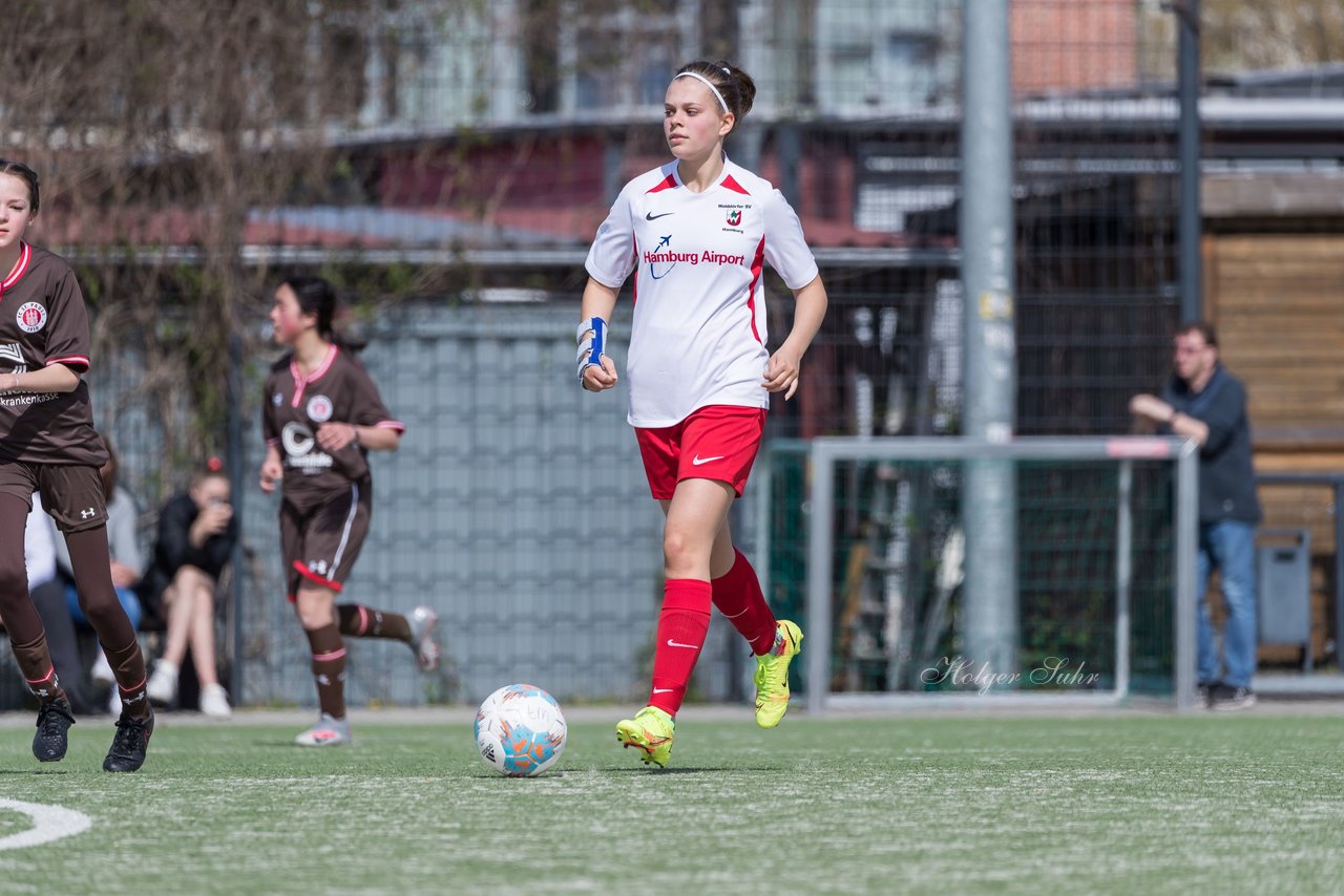 Bild 148 - wBJ St. Pauli - Walddoerfer : Ergebnis: 1:11